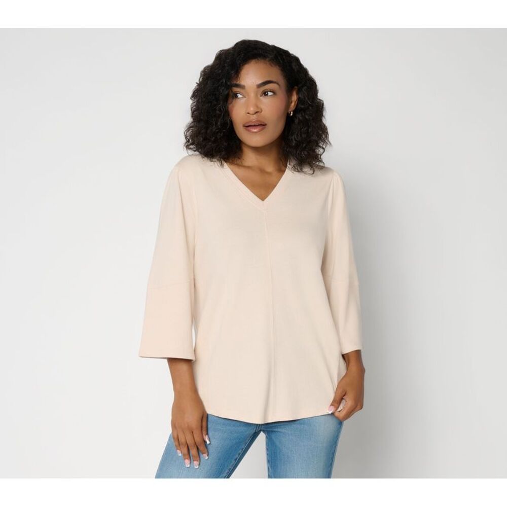 Anybody Women's Top Sz XL Make Your Selection: AnyBody Washed White